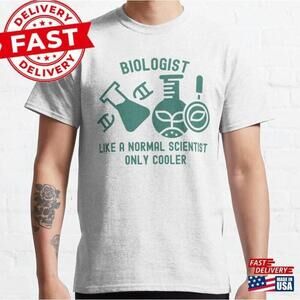 Biologist Scientist Funny Science Nerd Graphic Unisex T-Shirt